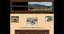 Desktop Screenshot of horsebreakers.com